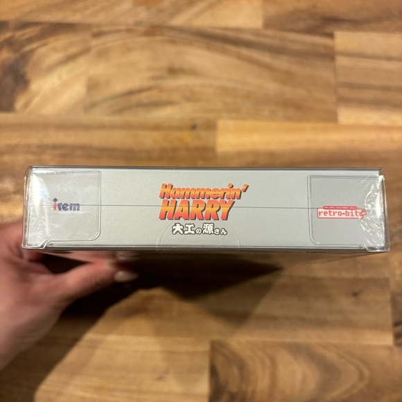 Hammerin Harry Nintendo NES Collectors Retro-bit - Retro Limited Run NEW! SEALED - Picture 7 of 10
